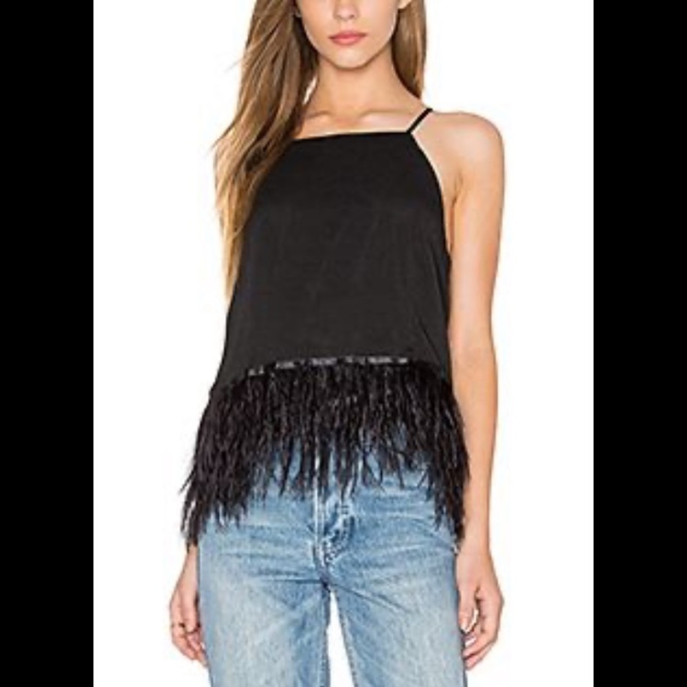 Endless rose feather top NWT - image 3